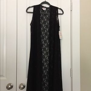 Lularoe XS lace black Joy